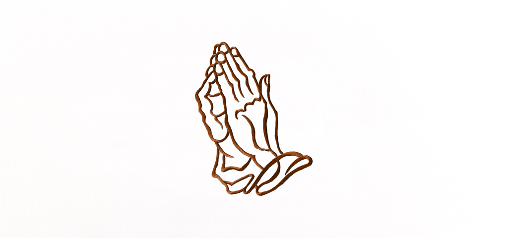 AP-516-CP Praying Hands Copper